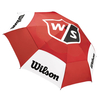 Wilson Staff Tour Golfschirm / Regenschirm,  Rot / Weiß