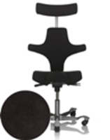 Hag Capisco 8107 Fast Stoff: Com. schwarz