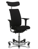 Hag H05 5500 Leder: Elmosoft Lehne hoch