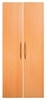 Hammerbacher 2x Schrank Türen Schranksystem Basic 5OH Buche