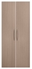 Hammerbacher 2x Schrank Türen Schranksystem Basic 5OH Nussbaum