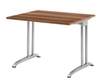 Hammerbacher BS08 Schreibtisch B-Serie Zwetschge 80x80 cm
