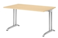 Hammerbacher BS12 Schreibtisch B-Serie Ahorn 120 x 80 cm