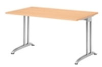 Hammerbacher BS12 Schreibtisch B-Serie Buche 120 x 80 cm