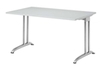 Hammerbacher BS12 Schreibtisch B-Serie Grau 120 x 80 cm