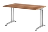 Hammerbacher BS12 Schreibtisch B-Serie Zwetschge 120 x 80 cm
