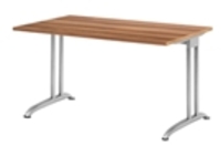 Hammerbacher BS12 Schreibtisch B-Serie Zwetschge 120 x 80 cm