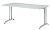 Hammerbacher BS16 Schreibtisch B-Serie Grau 160 x 80 cm