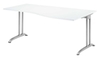 Hammerbacher BS18 Schreibtisch B-Serie Weiß 180 x 100 cm