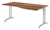 Hammerbacher BS18 Schreibtisch B-Serie Zwetschge 180 x 100 cm