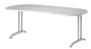 Hammerbacher BS20 Schreibtisch B-Serie Grau 200 x 100 cm