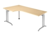 Hammerbacher BS82 Schreibtisch B-Serie Ahorn 200 x 120 cm