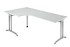Hammerbacher BS82 Schreibtisch B-Serie Grau 200 x 120 cm