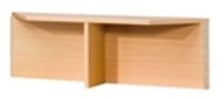 Hammerbacher Thekenaufsatz WP90 Ahorn für schräge Anbauplatte 80 x 80 cm
