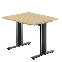 Hammerbacher TS08 Schreibtisch T-Serie Ahorn 80 x 80 cm