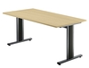 Hammerbacher TS16 Schreibtisch T-Serie Ahorn 160 x 80 cm