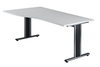 Hammerbacher TS18 Schreibtisch T-Serie Grau 180 x 100 cm