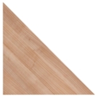 Hammerbacher Verkettungspaltte,  Anbautisch Eckwinkel 80 x 80 cm Nussbaum