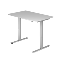 Hammerbacher XMST120 Schreibtisch 120 x 80 traversenlos höhenverstellbar 73-119 cm 2 Motoren