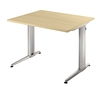Hammerbacher XS 08 Schreibtisch Ahorn 80 x 80 cm