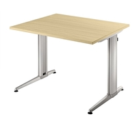 Hammerbacher XS 08 Schreibtisch Ahorn 80 x 80 cm