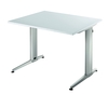 Hammerbacher XS 08 Schreibtisch Weiß 80 x 80 cm