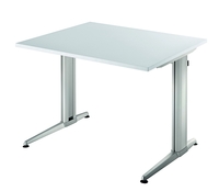 Hammerbacher XS 08 Schreibtisch Weiß 80 x 80 cm