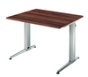 Hammerbacher XS 08 Schreibtisch Zwetschge 80 x 80 cm