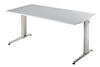Hammerbacher XS16 Schreibtisch XS-Serie Grau 160 x 80 cm