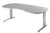 Hammerbacher XS20 Schreibtisch XS-Serie Grau 200 x 100 cm