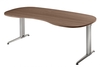 Hammerbacher XS20 Schreibtisch XS-Serie Nussbaum 200 x 100 cm