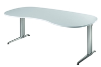 Hammerbacher XS20 Schreibtisch XS-Serie Weiß 200 x 100 cm