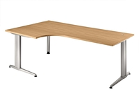 Hammerbacher XS82 Schreibtisch XS-Serie Buche 200 x 120 cm