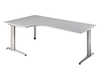 Hammerbacher XS82 Schreibtisch XS-Serie Grau 200 x 120 cm