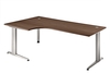 Hammerbacher XS82 Schreibtisch XS-Serie Nussbaum 200 x 120 cm
