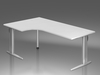 Hammerbacher XS82 Schreibtisch XS-Serie Weiß 200 x 120 cm