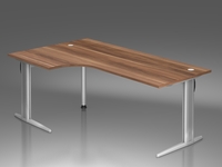 Hammerbacher XS82 Schreibtisch XS-Serie Zwetschge 200 x 120 cm