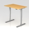 Schreib­tisch Ham­mer­ba­cher XDSM 16 ahorn, elek­trisch hö­hen­ver­stell­bar,  160 x 80 cm mit Memory Funktion