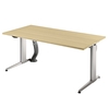 Schreib­tisch Ham­mer­ba­cher XE 2E weiß elek­trisch hö­hen­ver­stell­bar,  200 x 100 cm