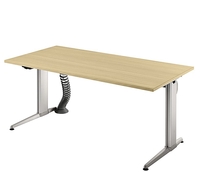 Schreib­tisch Ham­mer­ba­cher XE 2E weiß elek­trisch hö­hen­ver­stell­bar,  200 x 100 cm