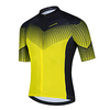 21Grams Herren Kurzarm Fahrradtrikot Sommer Polyester Gelb Schottenstoff Kariert Gradient Fahhrad Trikot / Radtrikot Oberteile Bergradfahren Straßenradfahren Rasche Trocknung Atmungsaktiv / Dehnbar Lightinthebox