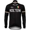 21Grams Herren Langarm Fahrradtrikot Winter Polyester Purpur Rosa Grün Volltonfarbe Fahhrad Hosen Trikot / Radtrikot Oberteile Bergradfahren Straßenradfahren UV-beständig Atmungsaktiv Rasche Lightinthebox