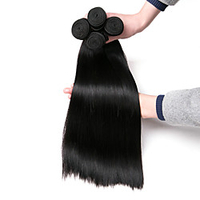 4 Bündel Haarwebereien Brasilianisches Haar Glatt Haarverlängerungen Cabello Natural Remy 100% Remy Haarwebart Bundles 400 g Menschenhaar spinnt Echthaar Haarverlängerungen 8-28 Zoll Naturfarbe Natur Lightinthebox
