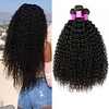 4 Bündel Haarwebereien Brasilianisches Haar Kinky Curly Haarverlängerungen Cabello Natural Remy 100% Remy Haarwebart Bundles 400 g Menschenhaar spinnt Echthaar Haarverlängerungen 8-28 Zoll Naturfarbe Lightinthebox