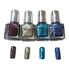 4-Farb-Glitter Powder Pure Color Top Coat Nail Polish (4tlg,  8ml)