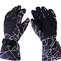 4 Farbe Unisex Winddichte Winter-Skifahren Vollfinger-Handschuhe