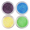 4 Farben Laser Glitter Acryl Pulver Set für 3D Nail Art No.3