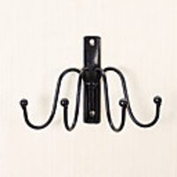 4 "Functional Metall Kleiderhaken (4 Haken)