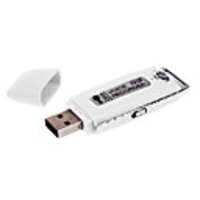 4 GB Mini-USB-High-Definition-Voice Recorder G3 (weiß)