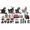 4 Guns Vervollständigen Keine Ink Tattoo Kit